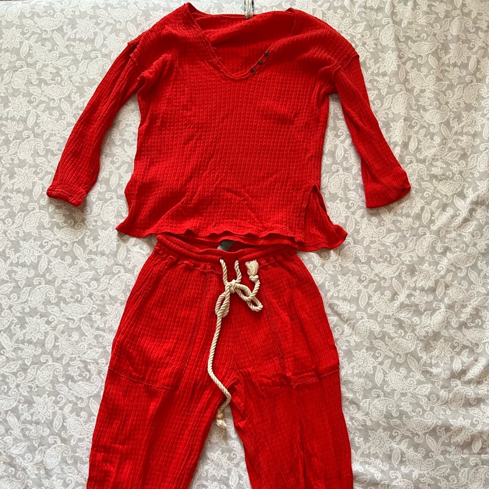 Free People set - ankle pants and top